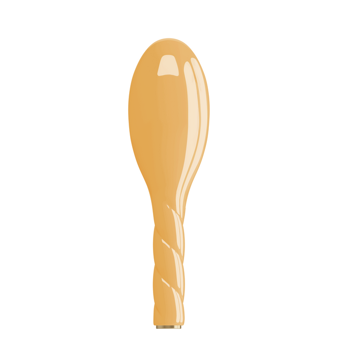 La Bonne Brosse-N01 The Small Shine & Care Hair Brush The Universal - Saffron Yellow-Hair-LBB_PETITE-JAUNE_DOS-The Detox Market |