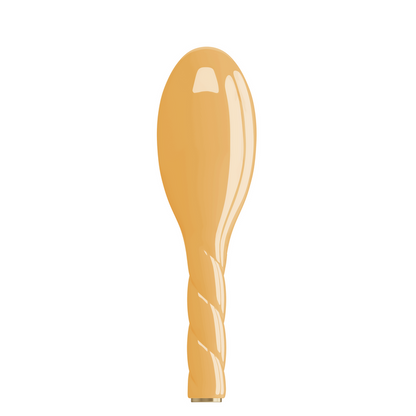 La Bonne Brosse-N01 The Small Shine & Care Hair Brush The Universal - Saffron Yellow-Hair-LBB_PETITE-JAUNE_DOS-The Detox Market |