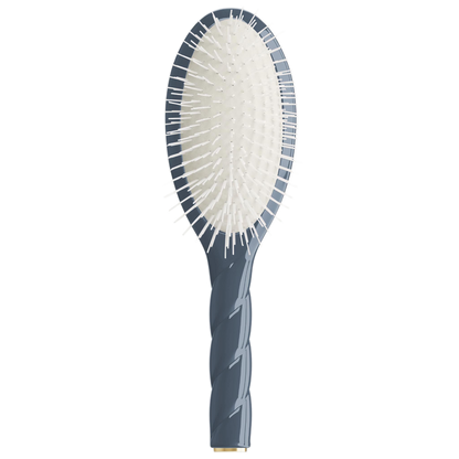N. 07 The Detangling And Stimulation Hair Brush The Intense - Ink Blue
