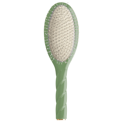 N.04 The Miracle Detangling Scalp Brush - Almond Green