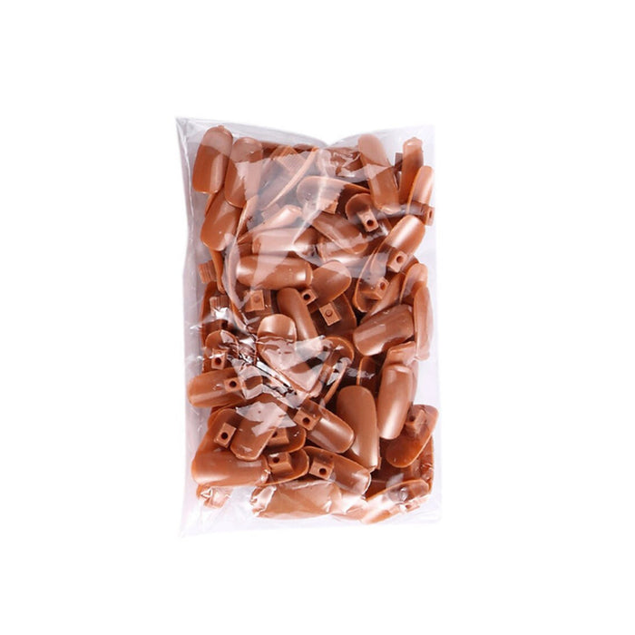 Nail Practice Training False Nail Tips 100pcs - ikatehouse