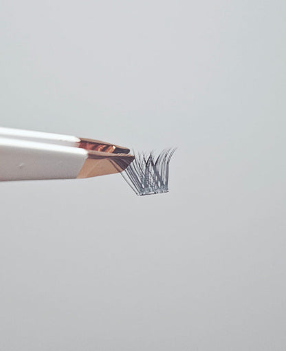 Natural Foxy LD Curl Cashmere Cluster Lashes – Paper Box 8–16mm