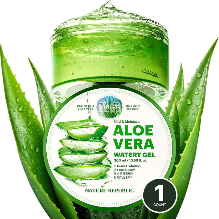 Nature Republic Aloe Vera Watery Gel 10.56oz/ 300ml
