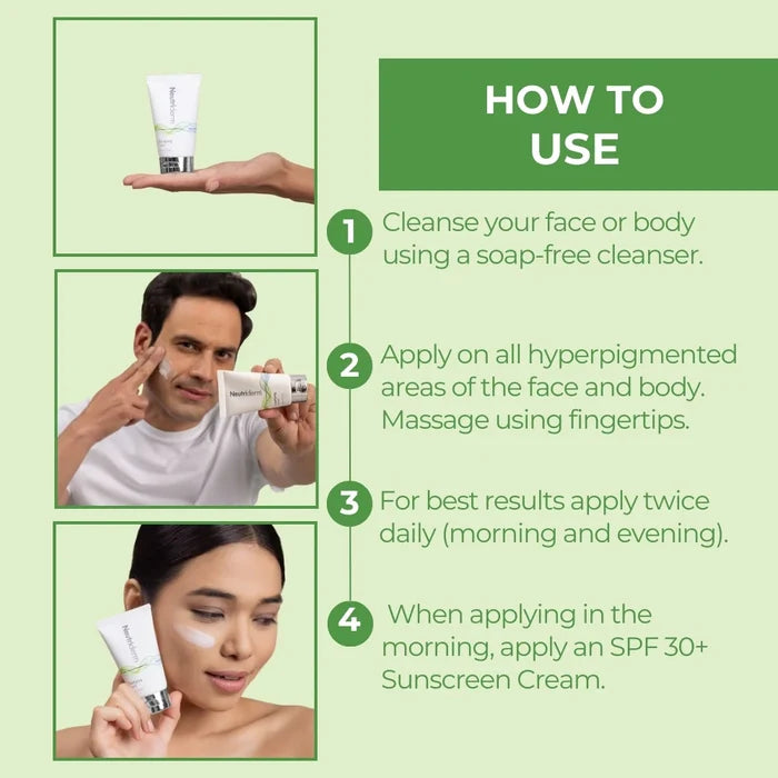 Neutriderm Clarifying Cream - How to Use
