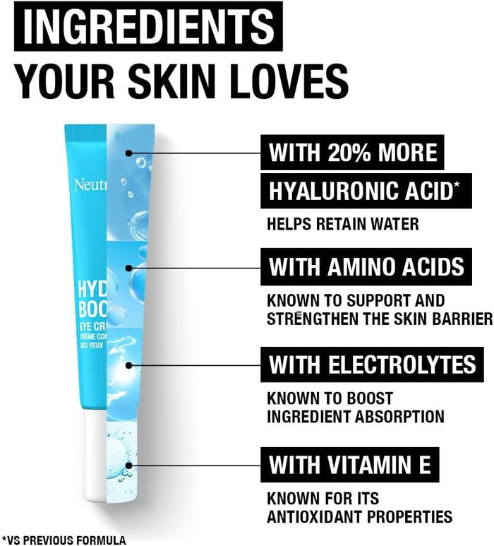 Neutrogena Hydro Boost Eye Cream -15ml