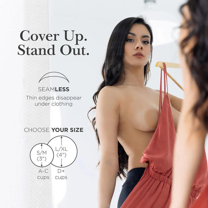Nippies Skin Adhesive Nipple Covers With Extra Coverage