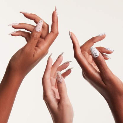 No Wipe Top Coat Gel Polish - Speckled Matte