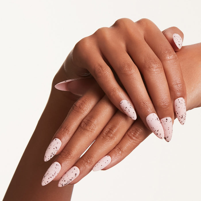 No Wipe Top Coat Gel Polish - Speckled Matte