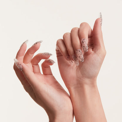 No Wipe Top Coat Gel Polish - Speckled Matte