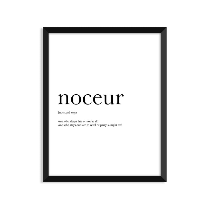 Noceur Definition Everyday Card