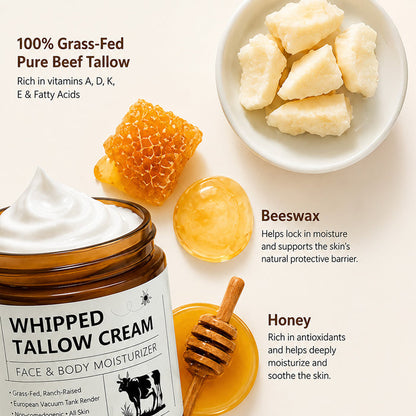 Nourishing Whipped Tallow Body Cream
