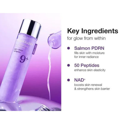 Numbuzin No.9 NAD PDRN Glow Boosting Toner 5.07oz/ 150ml