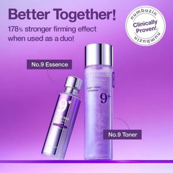 Numbuzin No.9 NAD PDRN Glow Boosting Toner 5.07oz/ 150ml