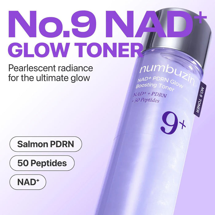 Numbuzin No.9 NAD PDRN Glow Boosting Toner 5.07oz/ 150ml