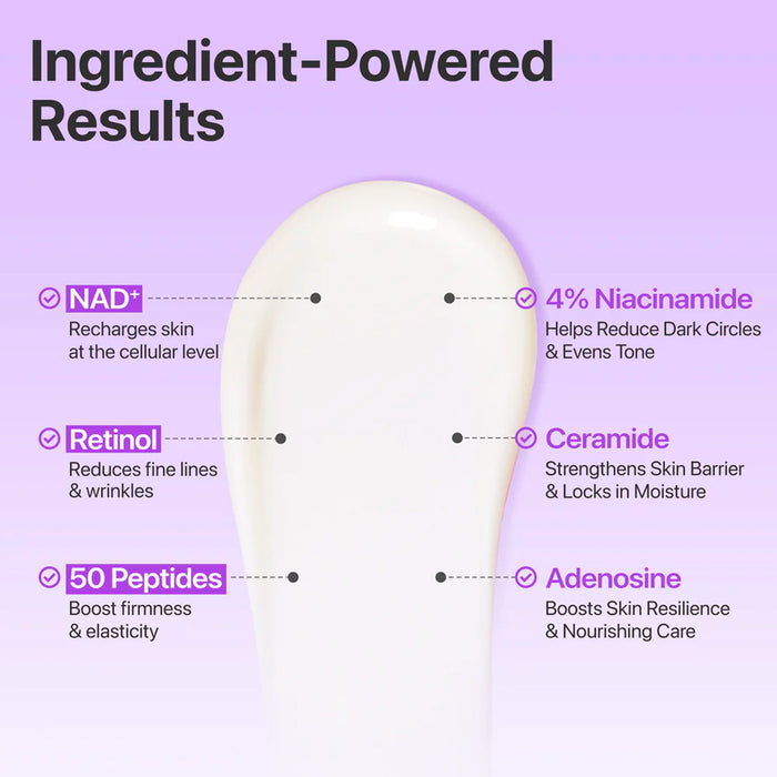 Numbuzin No.9 Nad Retinol Volumetox Eye Cream 0.33oz/ 10ml