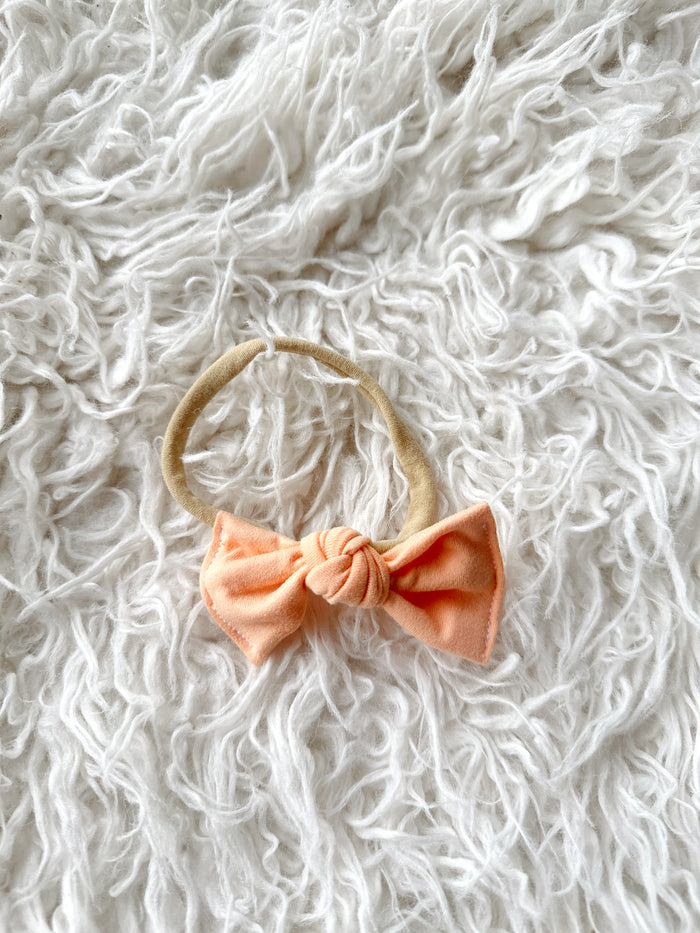 Nylon Headband - Peach