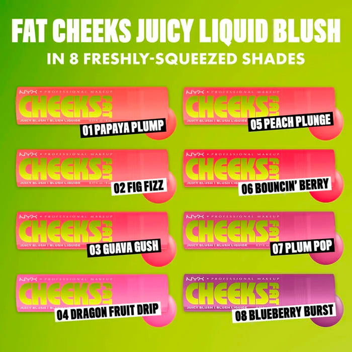 NYX Professional Makeup Cheeks Fat Juicy Plump Blush 0.27oz/ 8ml