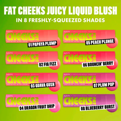 NYX Professional Makeup Cheeks Fat Juicy Plump Blush 0.27oz/ 8ml