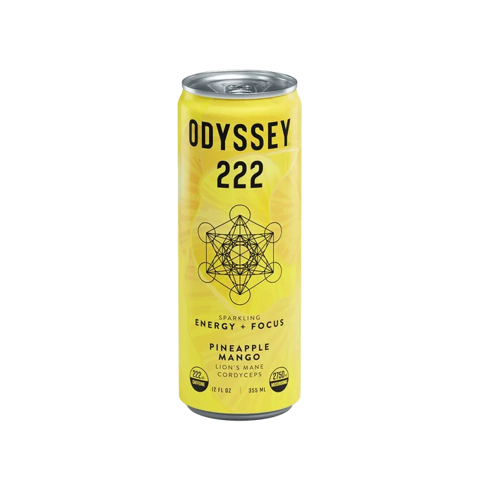 Odyssey Elixers - 222 - Energy + Focus Functional Mushroom Drink