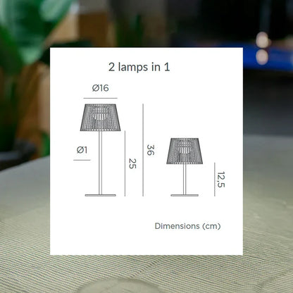 Okinawa Table Solar Powered Lamp