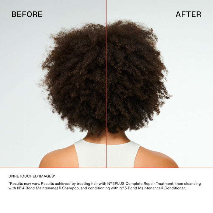 Olaplex No.3Plus bond repair pre-shampoo treatment in a 250ml bottle, designed to strengthen damaged hair.