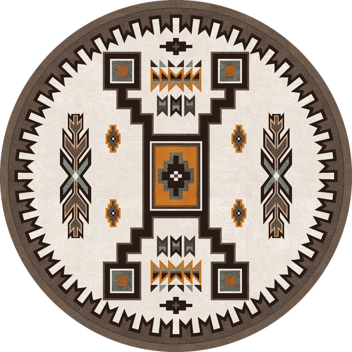 Image of an area rug, Old Crow - Worn Saddle
