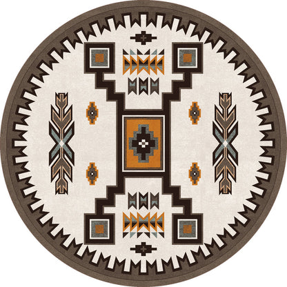 Image of an area rug, Old Crow - Worn Saddle