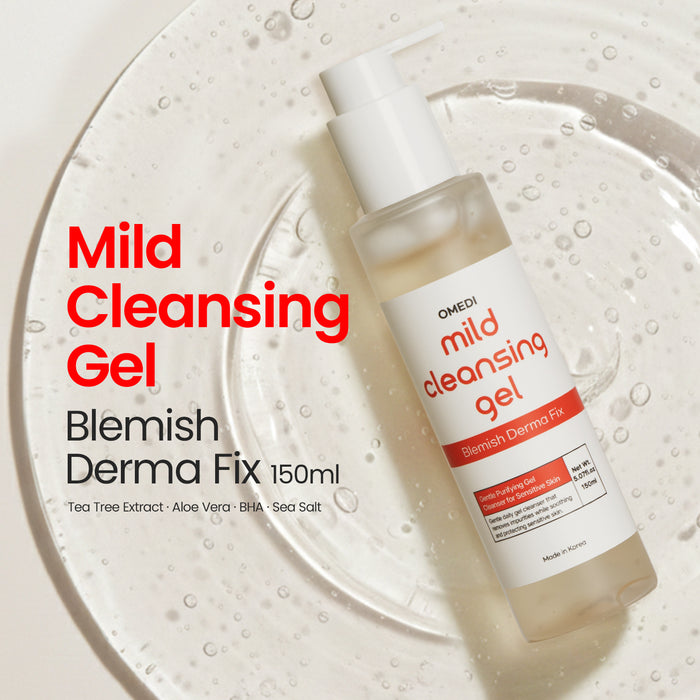 Omedi Blemish Derma Fix Mild Cleansing Gel 5.07oz/ 150ml