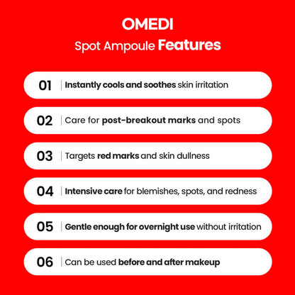Omedi Blemish Derma Fix Spot Ampoule 1.01oz/ 30ml
