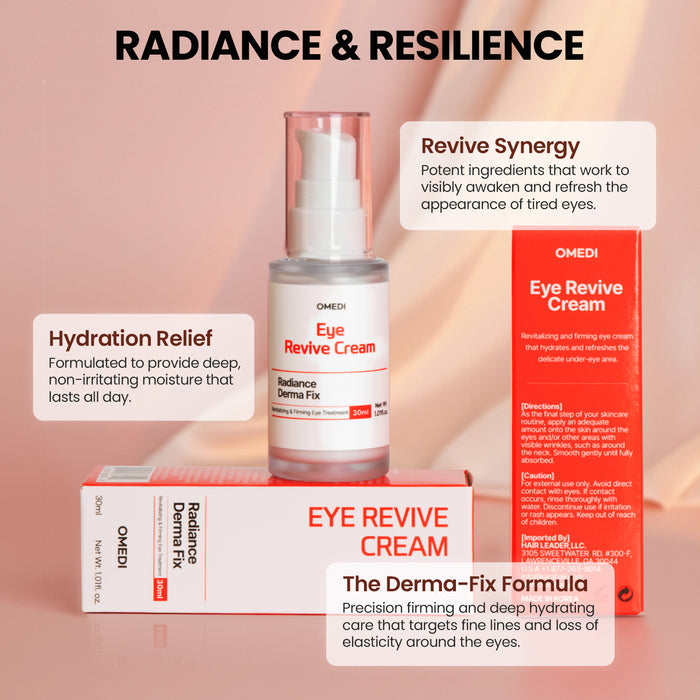 Omedi Radiance Derma Fix Eye Revive Cream 1.01oz/ 30ml