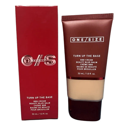ONE/SIZE Turn Up The Base BBB Cream - Medium 2 Rosy Undertones | Dewy Finish, 30 mL - Happy Bargain Bin