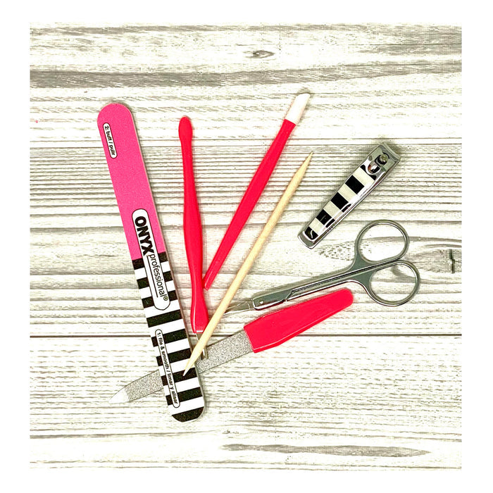 Onyx Nail Necessities Nail Care Kit 8pcs