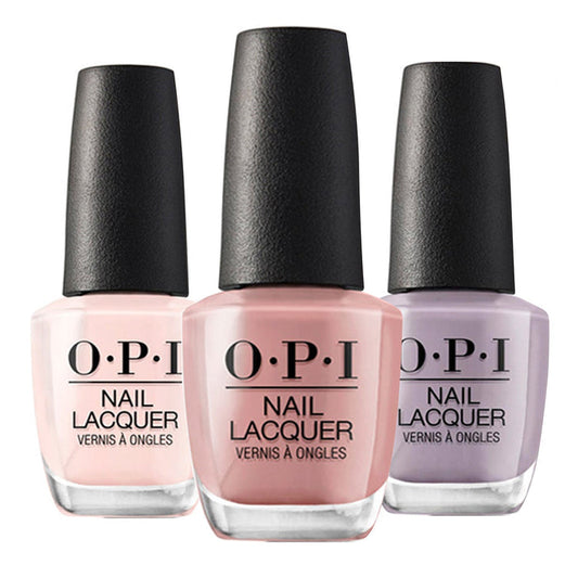OPI Nail Lacquer Nail Polish Classic Nudes n Whites 0.5oz - ikatehouse