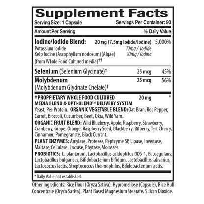 Opti Iodine 90 ct by Optimal Health Systems