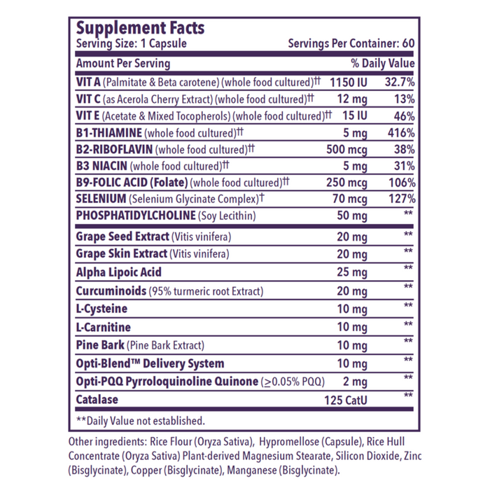 Opti MitoForce 60 ct by Optimal Health Systems