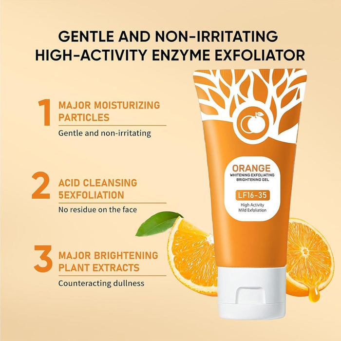 Orange Exfoliating Gel Face Scrub