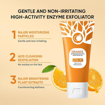 Orange Exfoliating Gel Face Scrub