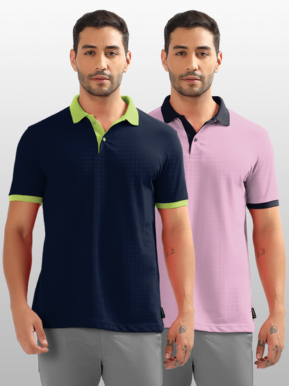 Denim Navy; Bloom Pink / S / Men