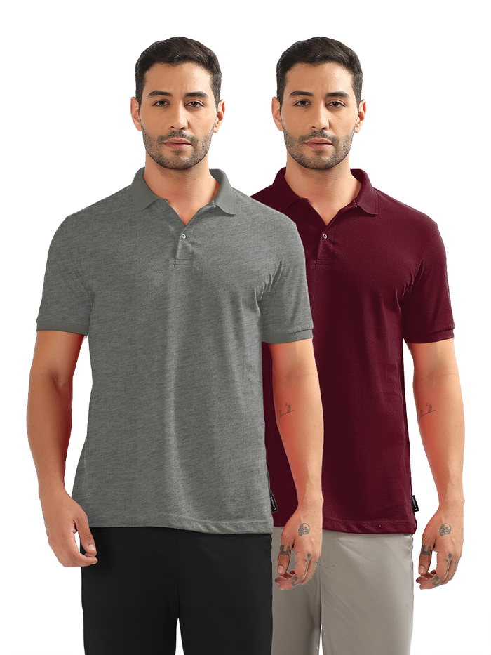 Dark Grey; Maroon / S / Men