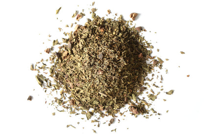 Mint Patty Herbal Tea – Loose leaf blend with green rooibos, peppermint, cacao, and vanilla, Raven's Cauldron, 6 N. Sandusky St, Delaware, OH 43015