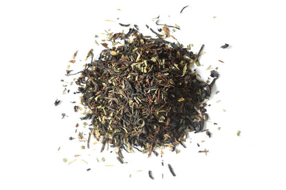 study time loose tea leaves on a white  background, Raven's Cauldron, 6 N. Sandusky St, Delaware, OH 43015