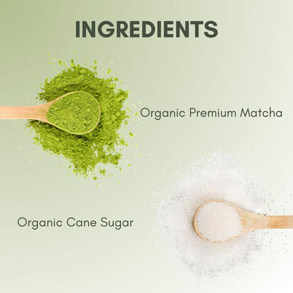 An Ingredient list for Organic Sweet Matcha Original.