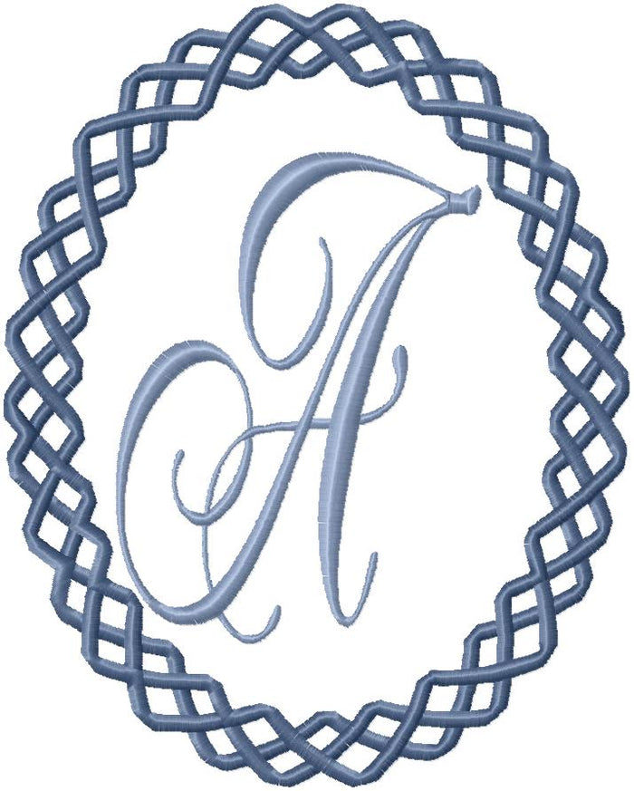 OVAL LATTICE FRAME