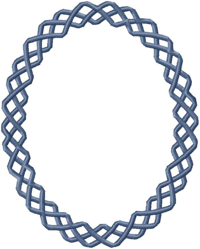 OVAL LATTICE FRAME