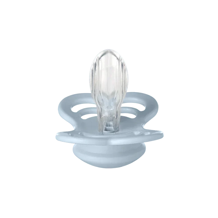 pacifier flowpack symmetrical silicone - baby blue