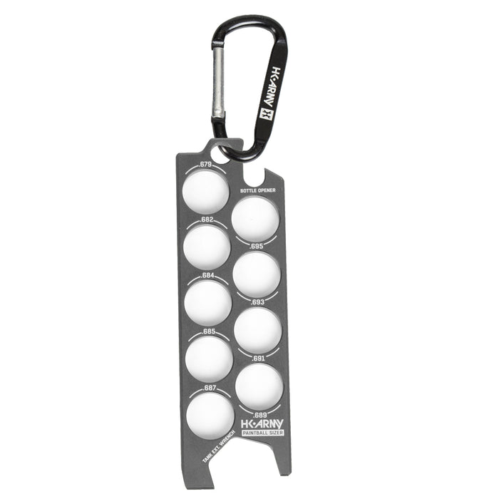 Paintball Sizer Guide - Pewter