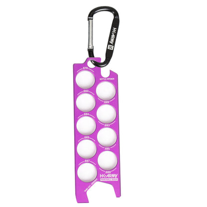 Paintball Sizer Guide - Purple