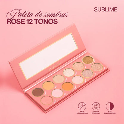 PALETA DE SOMBRAS ROSE SUBLIME