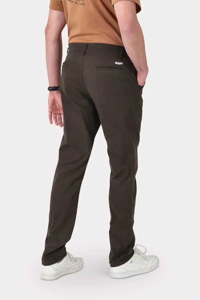 Pantalon Canvas Liso 0 VerdeGangster - Gangster