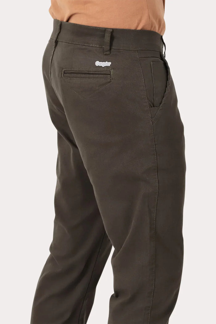 Pantalon Canvas Liso 0 VerdeGangster - Gangster